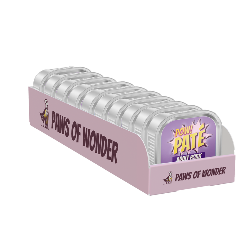 POW! Dog Adult Pork Pat 150gr
