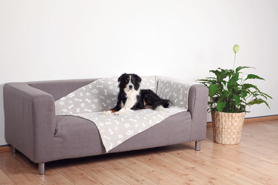 Kenny Filt, Plysch, 150 x 100cm, Beige