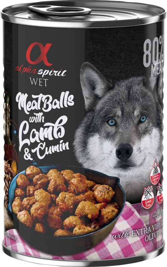 AlphaSpirit Kttbullar med lamm och kummin
