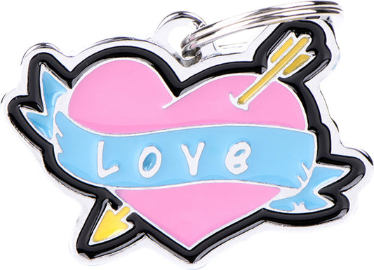 MyFamily Charms, hjerte med pil