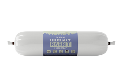 Monster Dog Sausage Rabbit 200gr