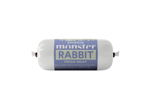 Monster Dog Sausage Rabbit 80gr