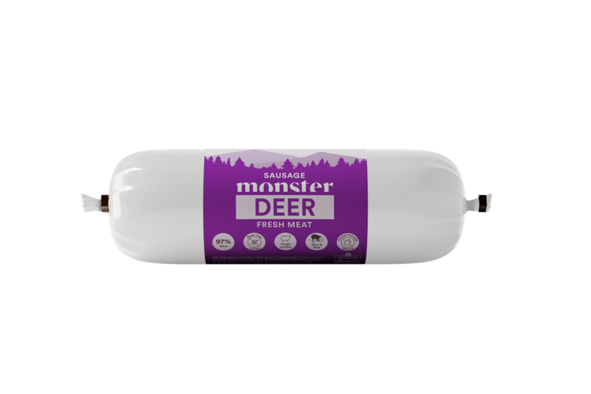 Monster Dog Sausage Deer 400gr