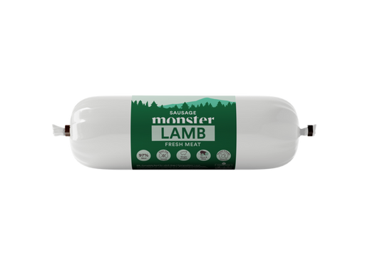 Monster Dog Sausage Lamb 400gr