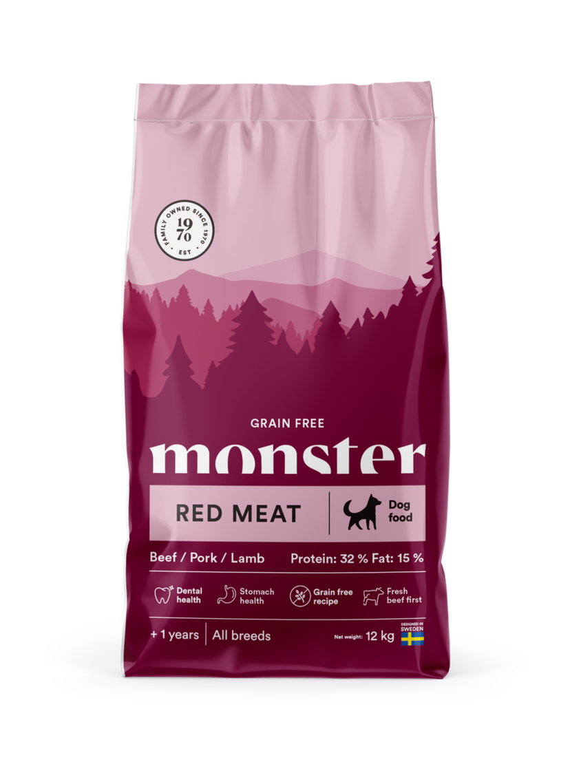 Monster Grain Free Red Meat 12kg