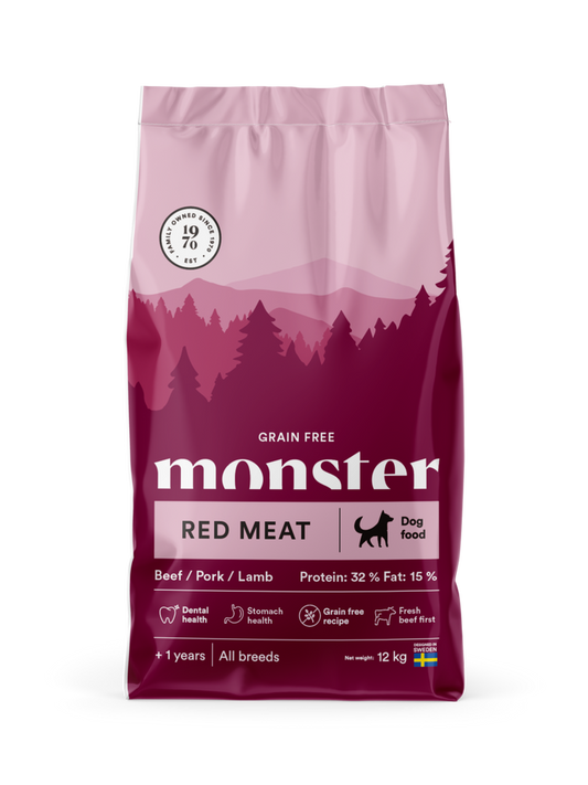 Monster Grain Free Red Meat 12kg