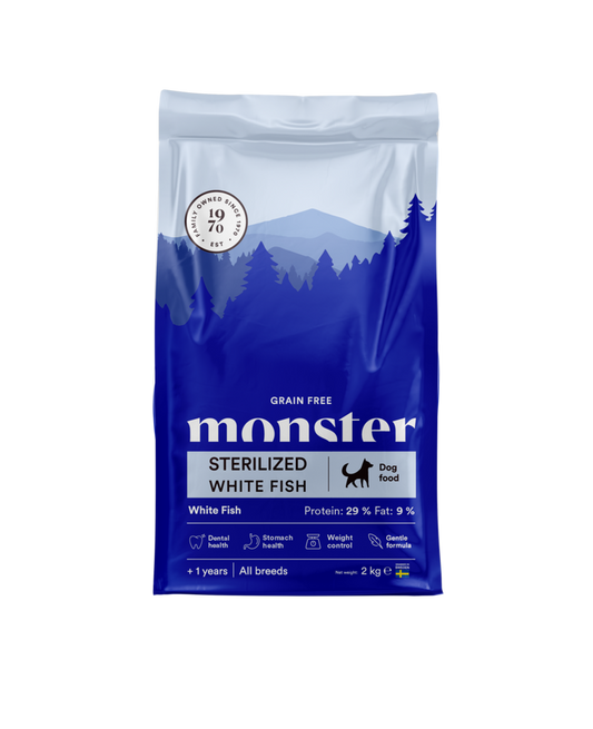 Monster Dog GF Sterilized Fish 2kg