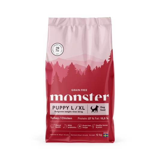 Monster Puppy L/XL GF Turkey/Chicken 12kg