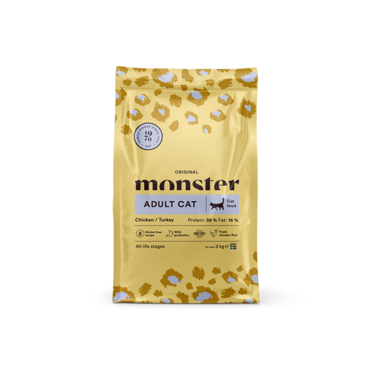 Monster Cat Original Adult Chick/Turkey 2kg