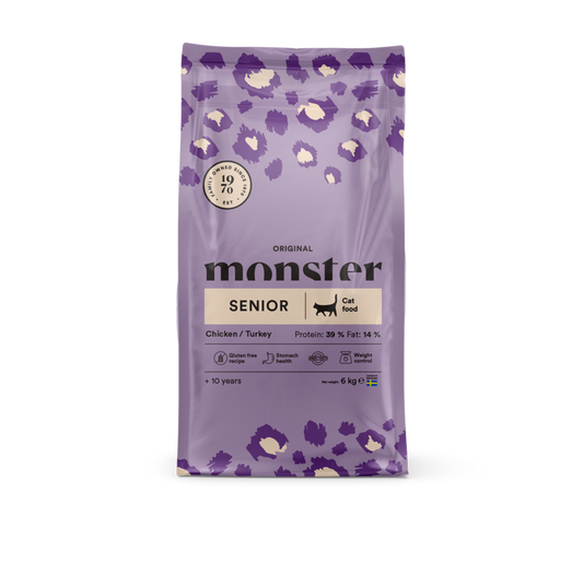 Monster Cat Original Senior Chicken/Turkey 6kg