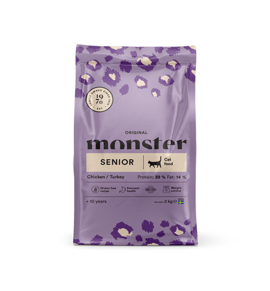 Monster Cat Original Senior Chicken/Turkey 2kg