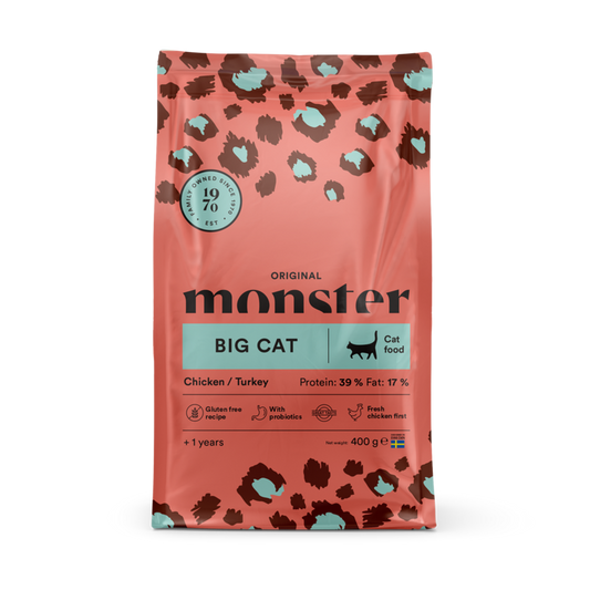 Monster Cat Original Big Cat Chick/Turkey 400gr