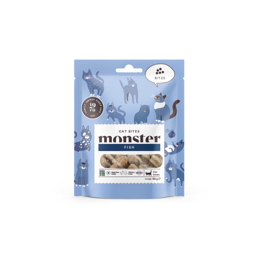 Monster Cat Bites Fish 50g