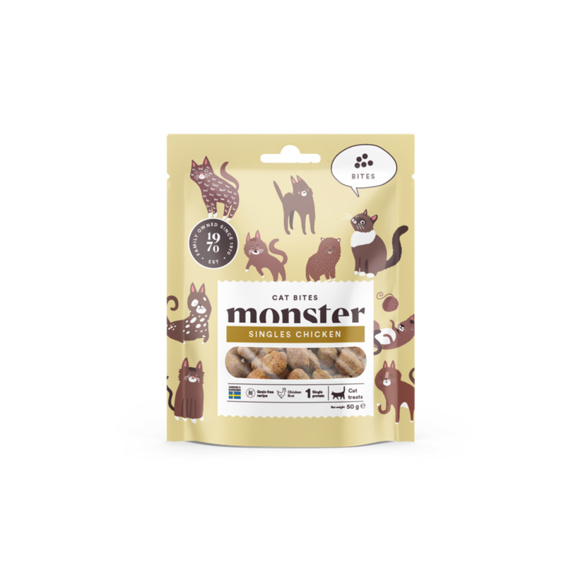 Monster Cat Bites Chicken 50g