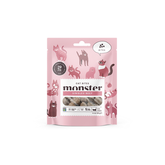 Monster Cat Bites Beef 50g
