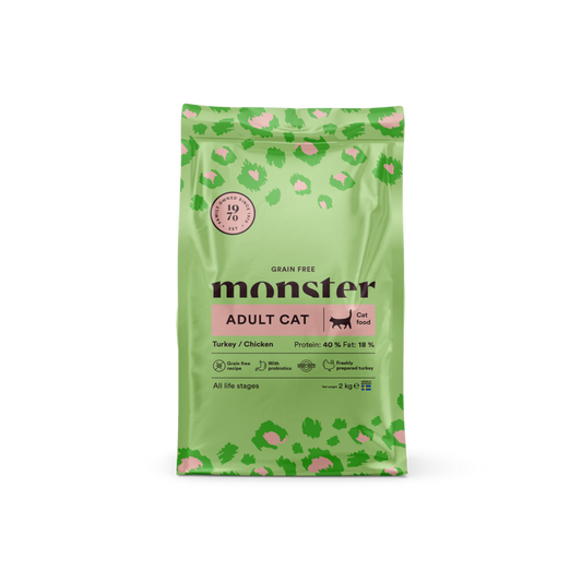 Monster Cat GF Adult Turkey/Chick 2kg