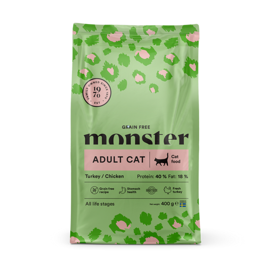 Monster Cat GF Adult Turkey/Chick 400gr