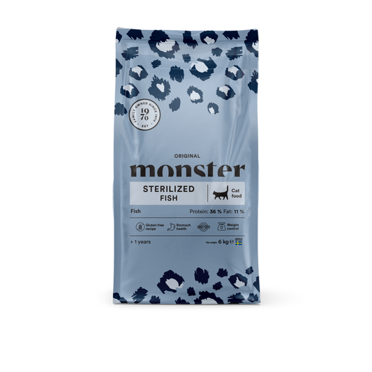 Monster Cat Original Sterilized Fish 6kg