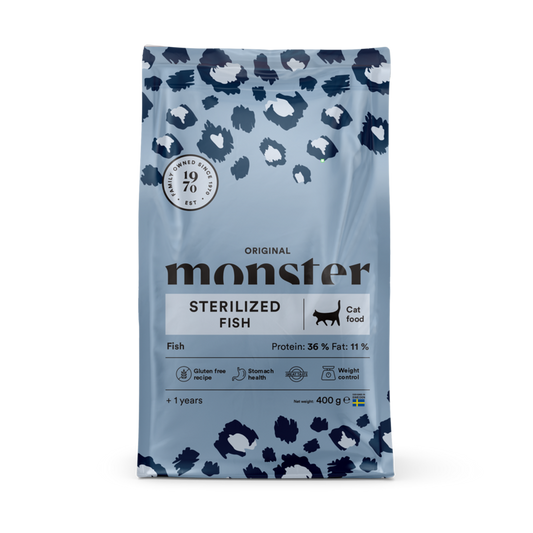 Monster Cat Original Sterilized Fish 400gr