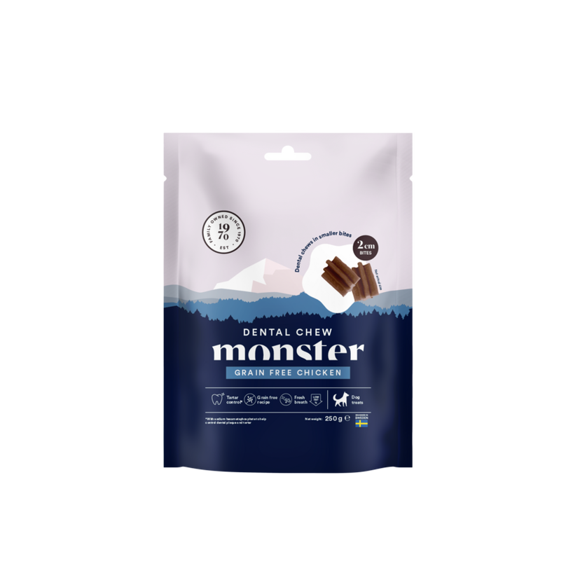 Monster Dog Dental Bites Chicken 250 gr