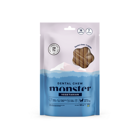 Monster Dog Dental Chew Veg. M Week