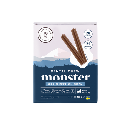 Monster Dental Chew GF Chicken M Month