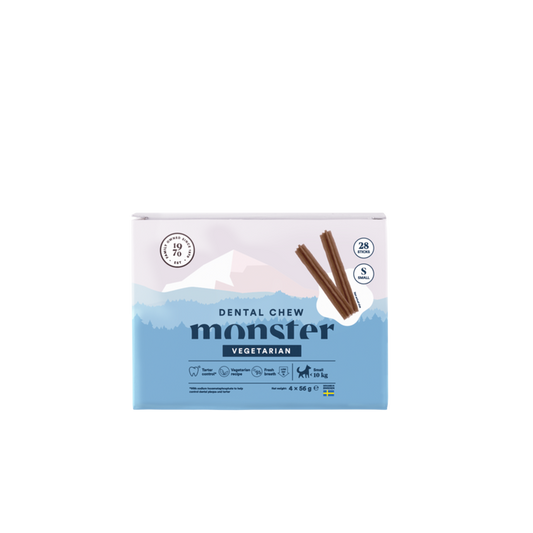 Monster Dog Dental Chew Veg. S Month