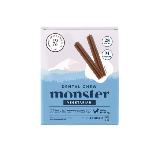 Monster Dog Dental Chew Veg. M Month