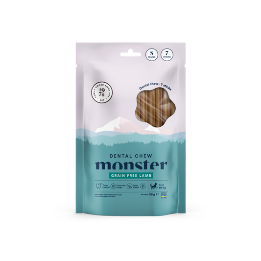 Monster Dog Dental Chew Lamb S Week (7st)