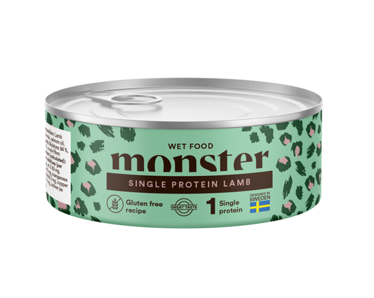 Monster Cat Adult Single Lamb Burk 100gr