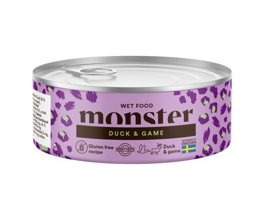 Monster Cat Adult Multi  Duck/ Game Burk 100gr