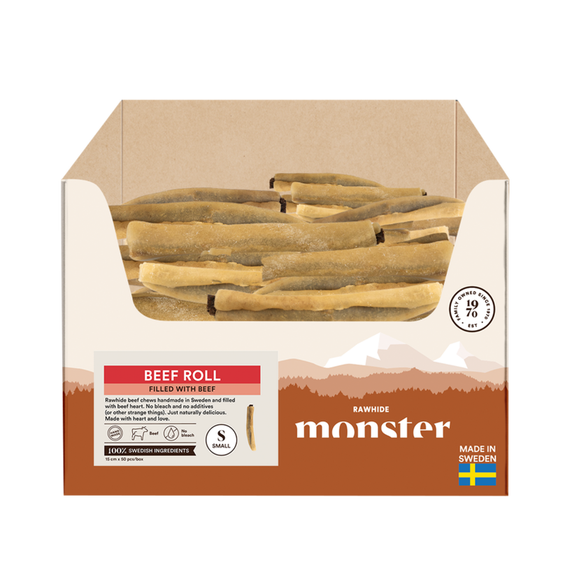 Monster Beef Roll Filled Beef  S