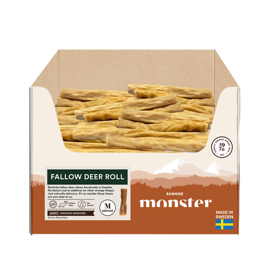 Monster Raw Fallow deer Roll M