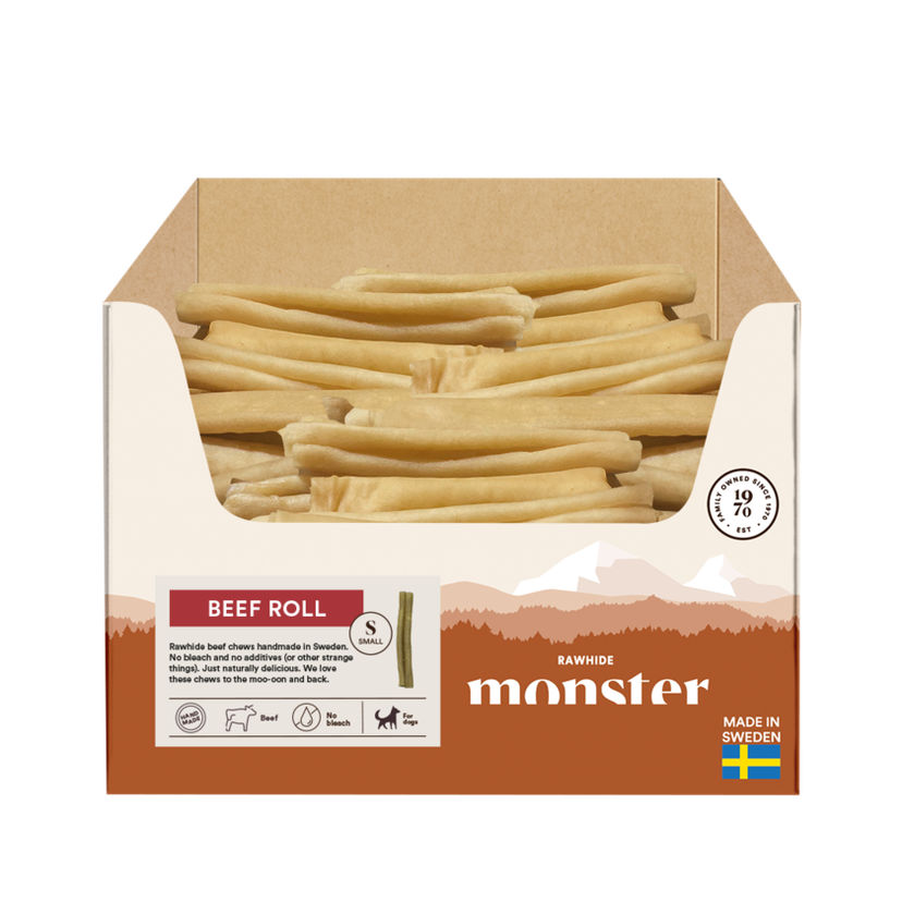 Raw Beef Roll Small Monster