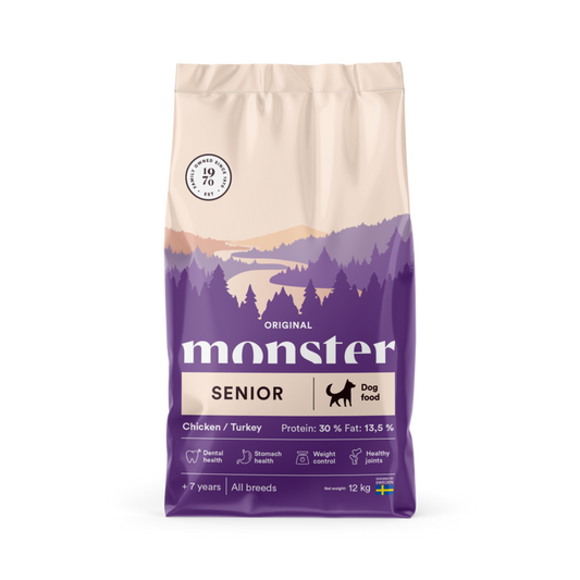 Monster Dog Orig. Senior Chicken/Turkey 12kg