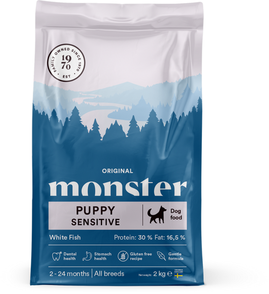 Monster Original  Puppy Sens. White Fish 2kg