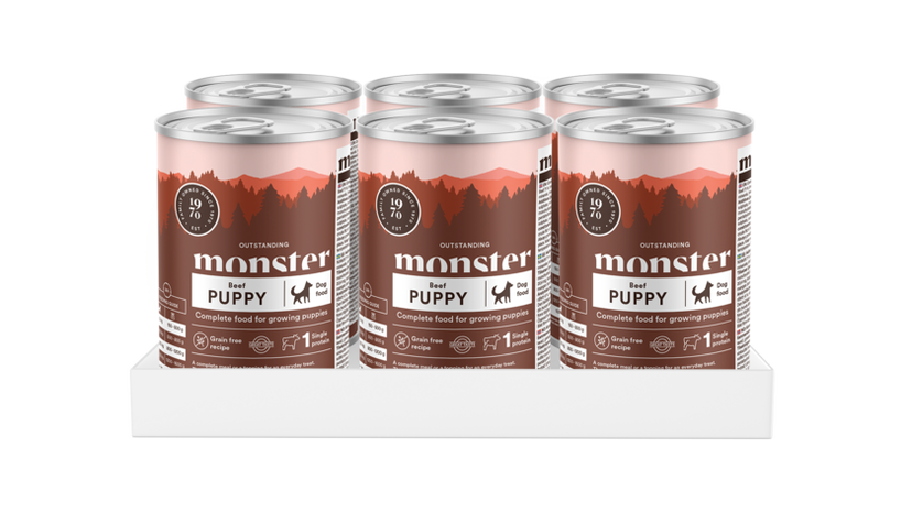Monster Puppy Beef Burk 400gr
