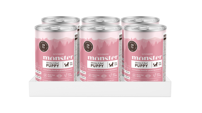 Monster Puppy Chicken Burk 400gr