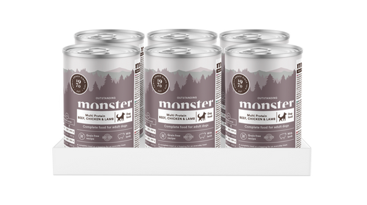 Monster Multi Beef/ Chicken/ Lamb Burk 400gr