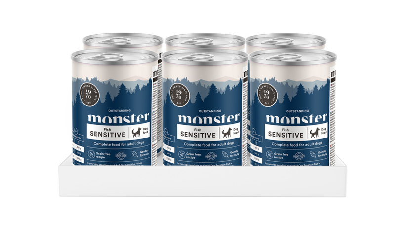 Monster Dog Adult Sensitive Fish 400gr