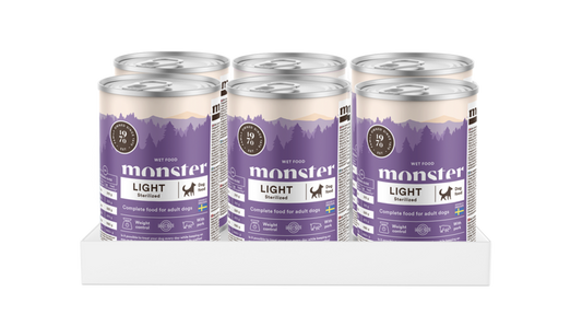 Monster Dog Adult Light/Sterilized Burk 400gr