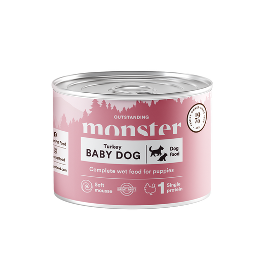 Monster Dog Baby Mousse Burk 190gr