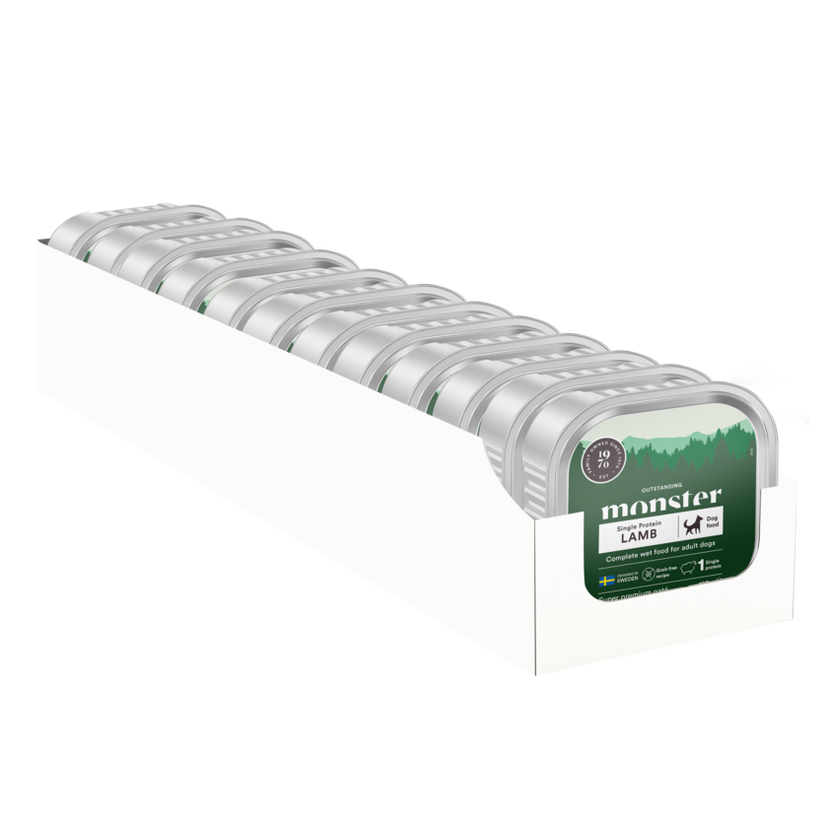 Monster Dog Lamb Pat Tray 150gr