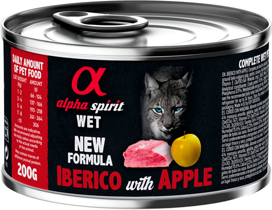 AlphaSpirit Cat Pork with yellow apple (flsk med gult pple)