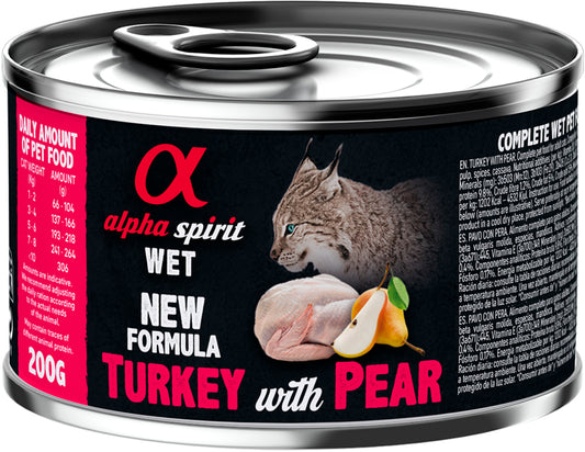 AlphaSpirit Cat Turkey with pear (kalkon med pron)