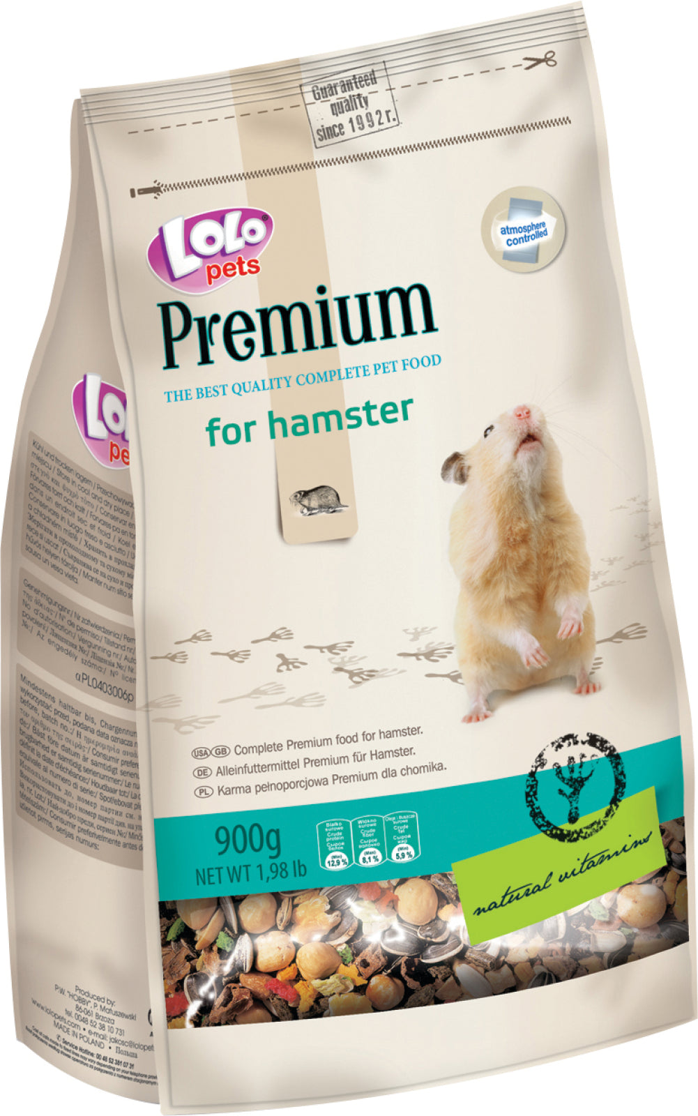 hamsterfoder, Premium