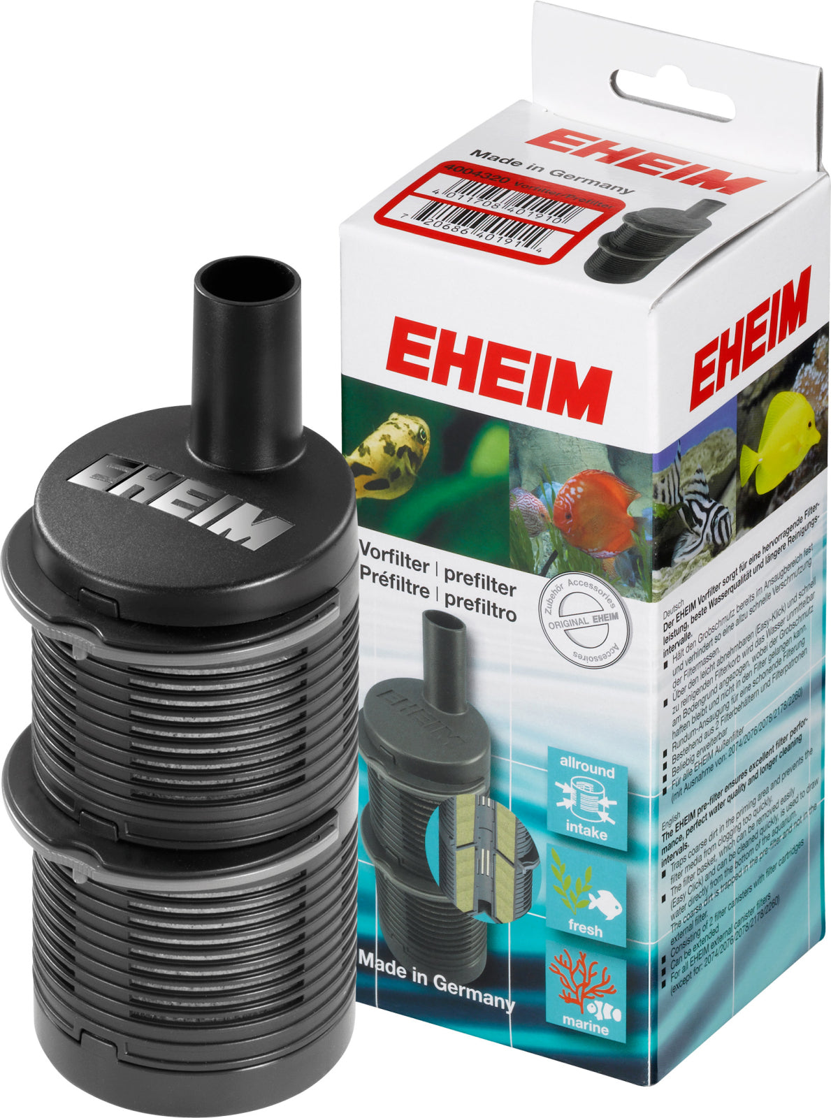 Forfilter til indlb p eksterne filtre