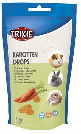 Gnagardrops glutenfria med morot, 75 g