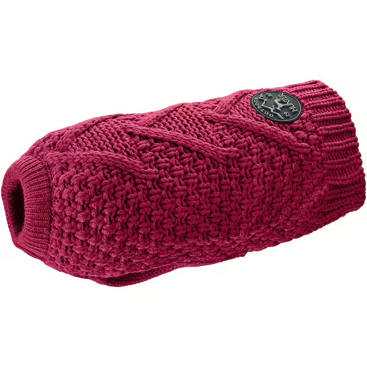 Hunter Dog Pullover Malmö Vinröd