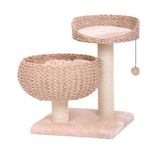Kattklös, CASCA, beige (45x45x59cm)
